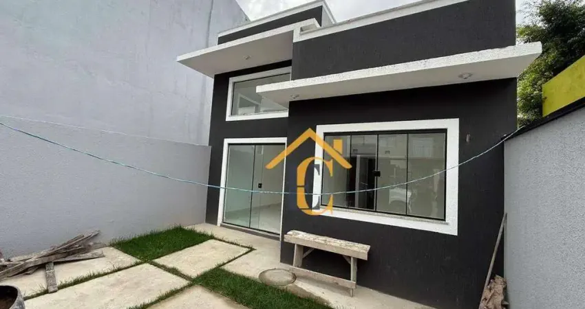 Casa com 2 dormitórios à venda, 80 m² por R$ 320.000,00 - Chácara Mariléa - Rio das Ostras/RJ