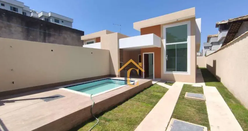 Casa com 3 dormitórios à venda, 105 m² por r$ 500.000,00 - village rio das ostras - rio das ostras/rj