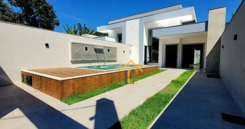 Casa com 3 dormitórios à venda, 105 m² por r$ 530.000,00 - extensão serramar - rio das ostras/rj