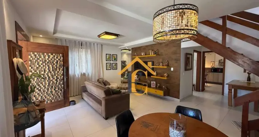 Linda casa duplex com 3 dormitórios à venda, 156 m² por r$ 895.000 - bosque da praia - rio das ostras/rj