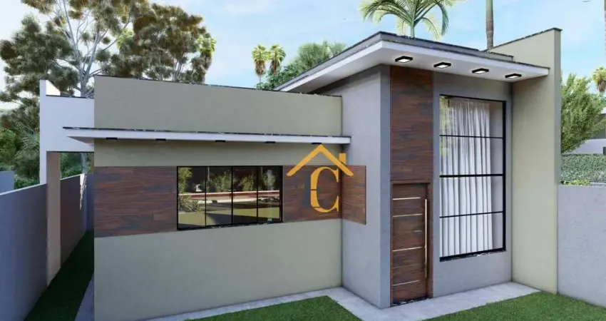 Casa linear com 3 quartos, sendo 1 suíte à venda, 80 m² por R$ 325.000 - Residencial Maria Turri - Rio das Ostras/RJ