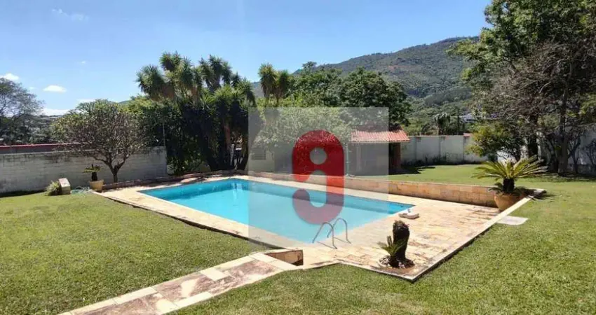 Chácara com 3 dormitórios para alugar, 1500 m² por r$ 10.233/mês - retiro das fontes - atibaia/sp