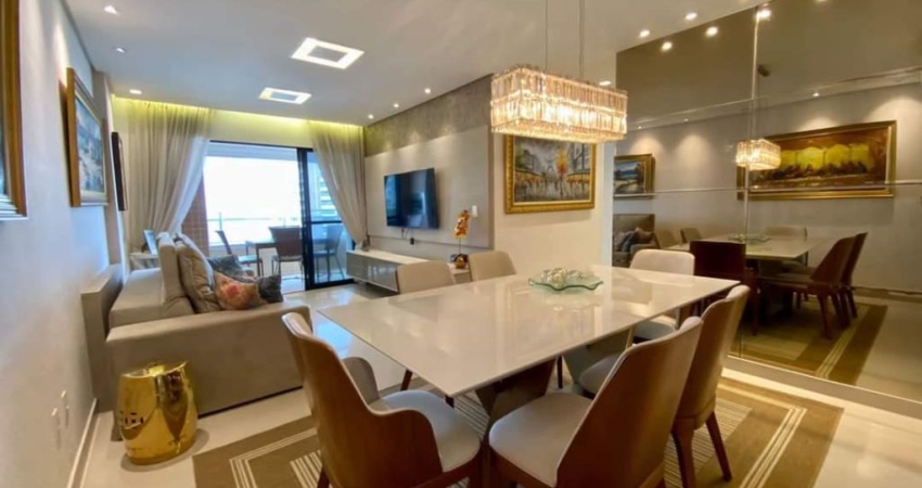 Apartamento Delamare, 110m, 3 suites , Andar Alto,  Ventilado