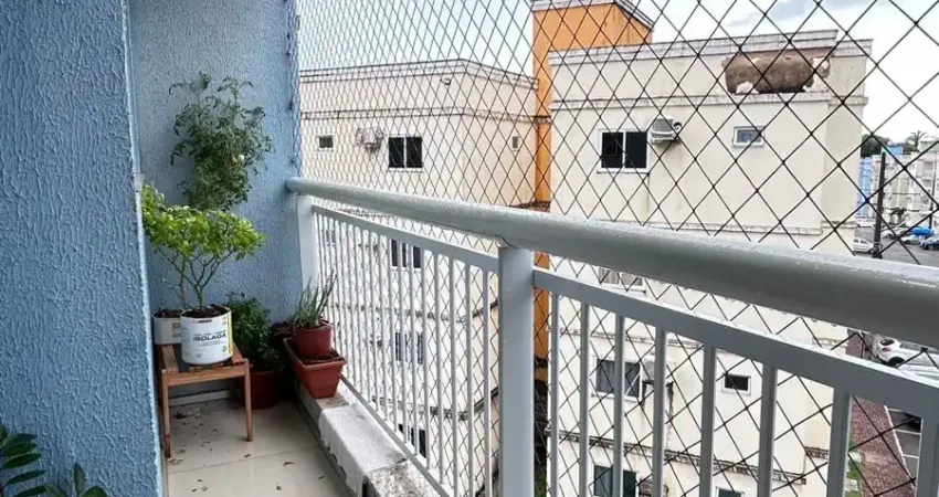 Apartamento no fit vivare residence, 3 andar, todo projetado no porcelanato