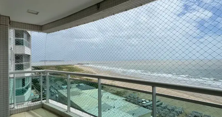 Apartamento com 3 suites, frente mar, andar alto, com 2 vagas,  dce