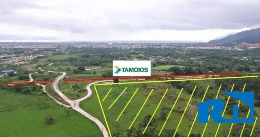 Área 35 mil m², com frente para a nova tamoios em Caraguatatuba