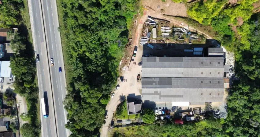 Barracão / Galpão / Depósito com 3 salas para alugar em Pirabeiraba, Joinville 