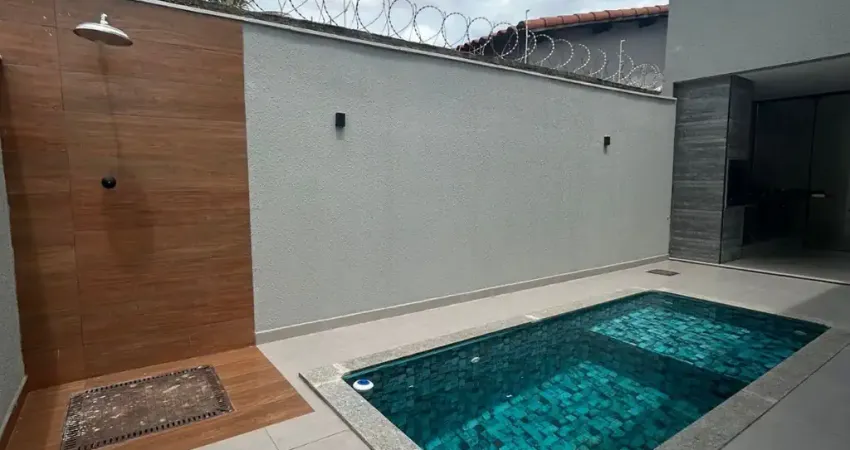 Linda casa recém construída no Bairro Jardim Patrícia