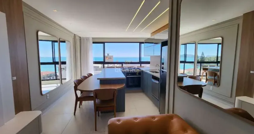 Apartamento com 03 suítes vista mar na praia de bombas - bombinhas/sc