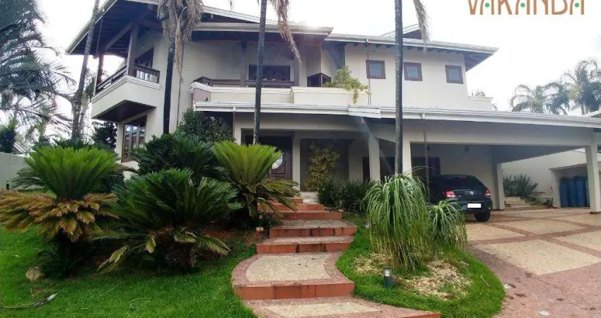 Casa com 3 dormitórios à venda, 502 m² por R$ 2.500.000,00 - Condomínio Monte Carlo - Valinhos/SP