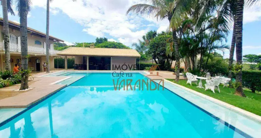 Chácara com 3 dormitórios à venda, 5045 m² por r$ 2.800.000,00 - joapiranga - valinhos/sp