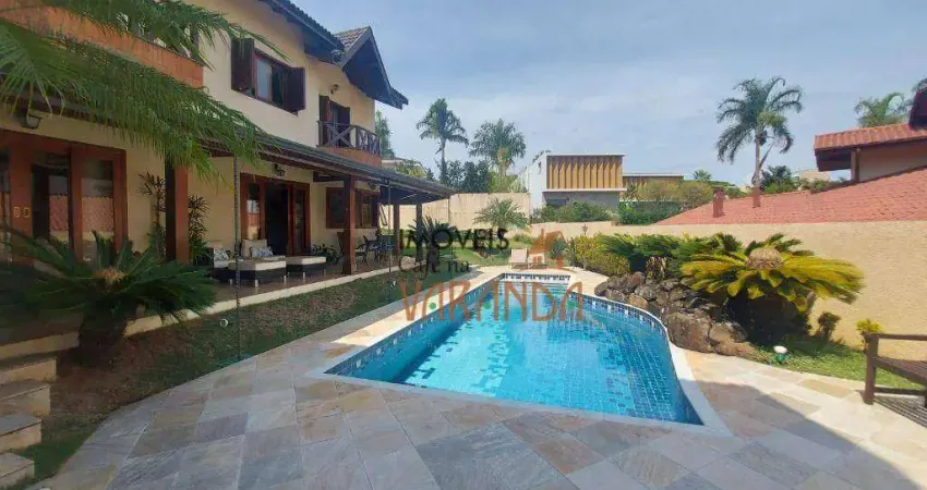 Casa com 4 dormitórios à venda, 398 m² por r$ 3.100.000,00 - condomínio village visconde de itamaracá - valinhos/sp