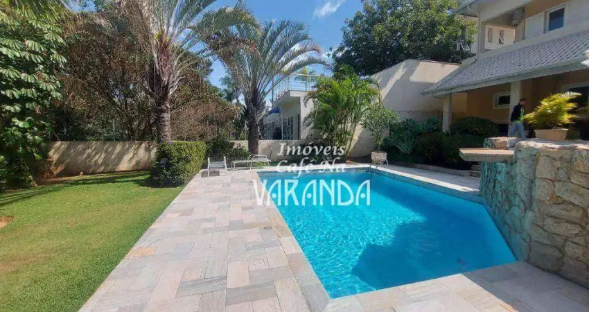 Casa com 5 dormitórios à venda, 600 m² por r$ 3.400.000,00 - condomínio village visconde de itamaracá - valinhos/sp