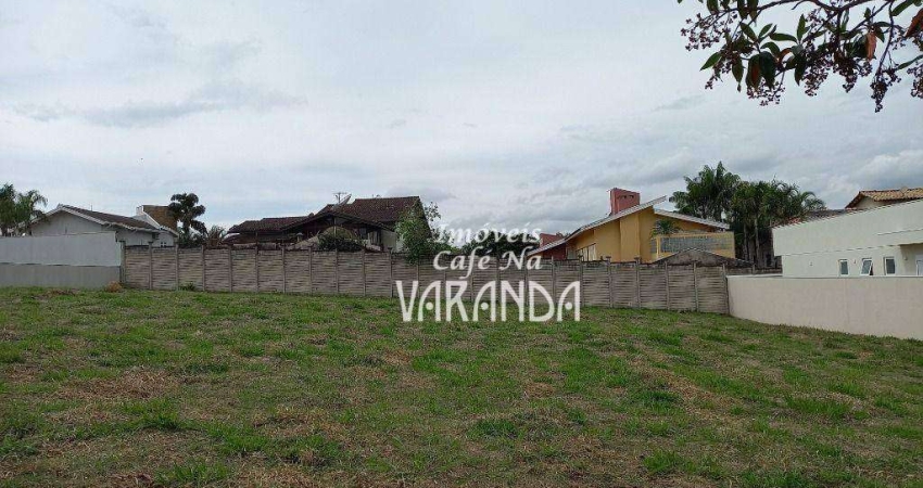 Terreno em condomínio fechado à venda na Rua Paiquere, Jardim Paiquerê, Valinhos