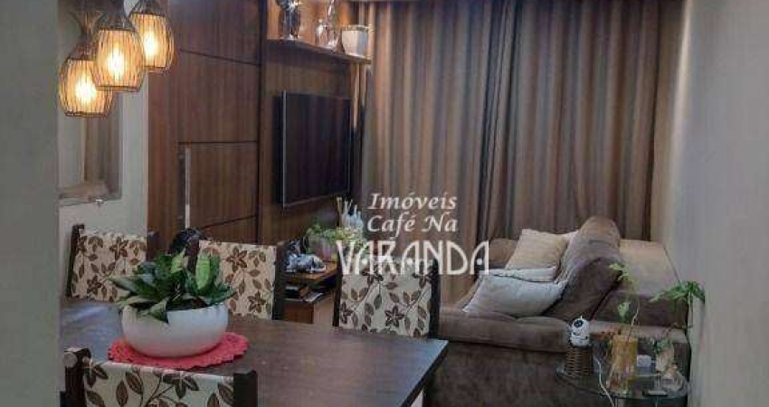 Apartamento com 2 dormitórios à venda, 52 m² por R$ 305.000 - Ortizes - Valinhos/SP