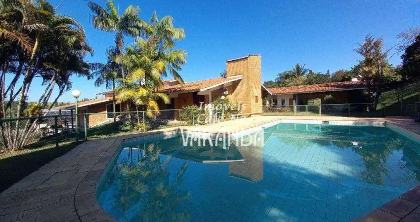 Casa em condomínio fechado com 5 quartos à venda na Rodovia Comendador Guilherme Mamprim, Village Sans Souci, Valinhos