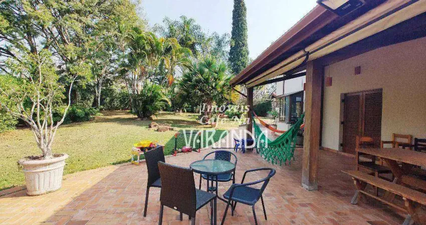 Chácara com 3 dormitórios à venda, 1720 m² por r$ 1.590.000,00 - vale verde - valinhos/sp