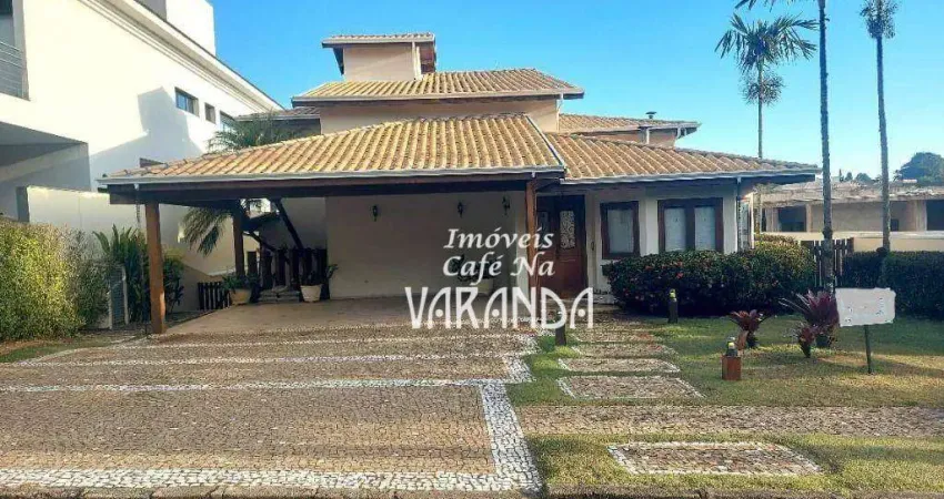 Casa com 4 dormitórios à venda, 549 m² por R$ 4.100.000,00 - Condomínio Village Visconde de Itamaracá  - Valinhos/SP