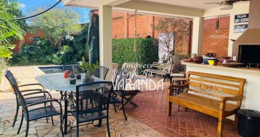 Casa com 4 dormitórios à venda, 324 m² por r$ 2.000.000,00 - loteamento parque das hortências (sousas) - campinas/sp