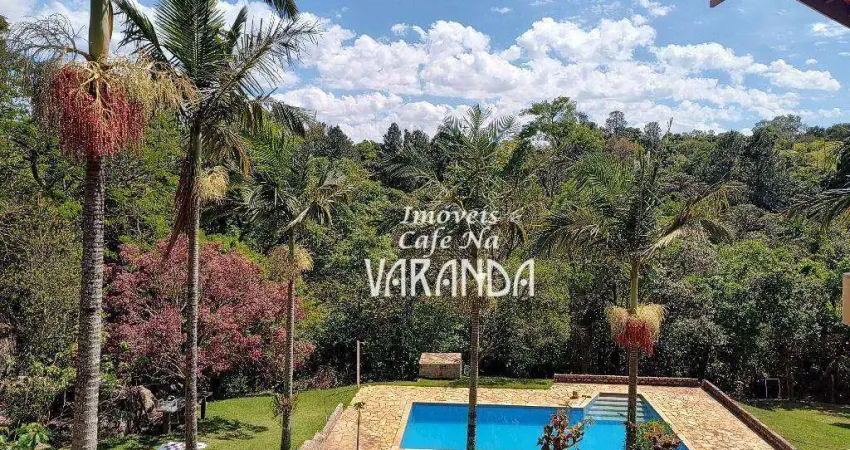 Chácara com 4 dormitórios à venda, 6757 m² por r$ 2.150.000,00 - parque valinhos - valinhos/sp