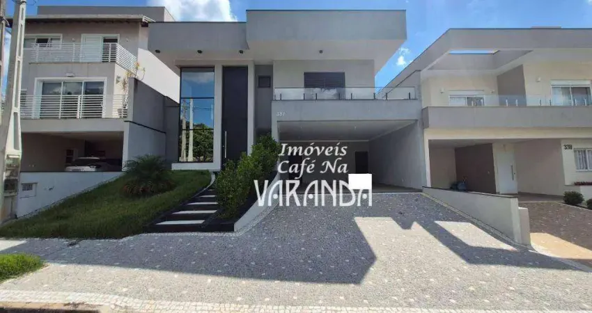 Casa com 4 dormitórios à venda, 244 m² por R$ 1.550.000,00 - Condomínio Portal do Jequitibá - Valinhos/SP