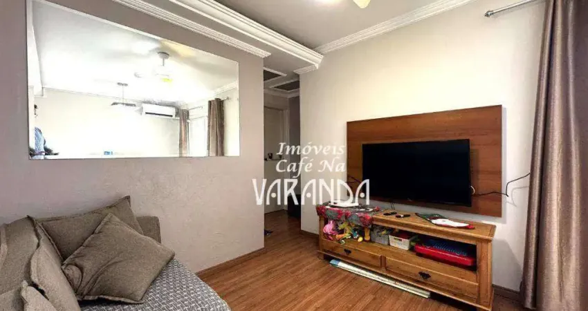 Apartamento com 3 dormitórios à venda, 64 m² por R$ 500.000 - Condomínio Plaza das Flores - Campinas/SP
