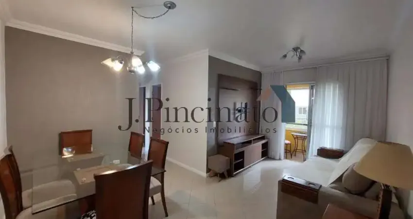 Apartamento mobiliado com 03 dormitórios no bairro jardim paulista - jundiaí/sp - condomínio residencial nove de julho ii - ref. 20433