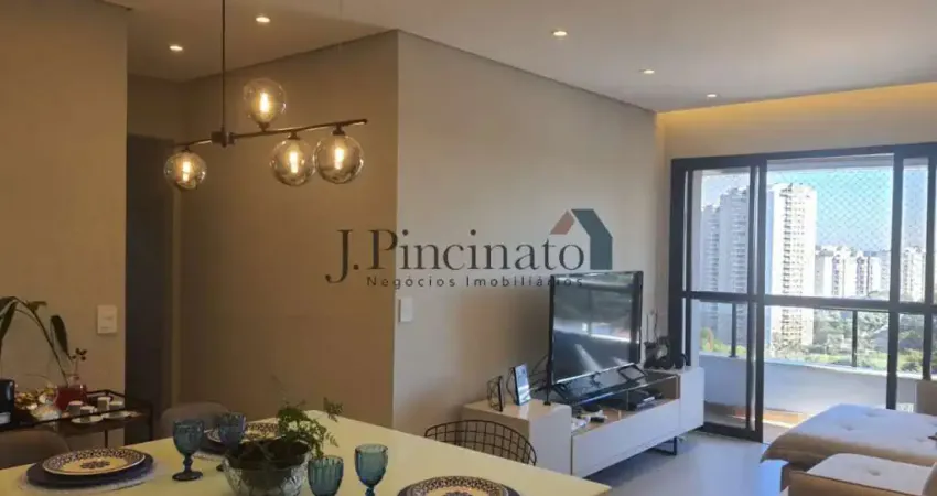 Apartamento à venda e locação com 03 quartos no residencial monalisa - jundiaí/sp ref.22554