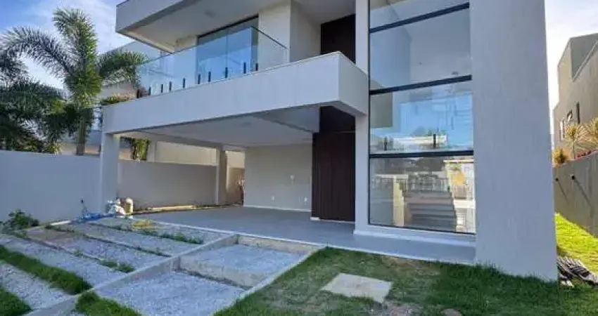Casa em Condomínio para Venda em Lauro de Freitas, Buraquinho, 4 suítes, 5 banheiros, 2 vagas