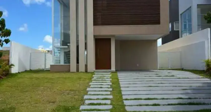 Casa em Condomínio para Venda em Camaçari, Alphaville (Abrantes), 5 dormitórios, 1 suíte, 2 banheiros, 1 vaga