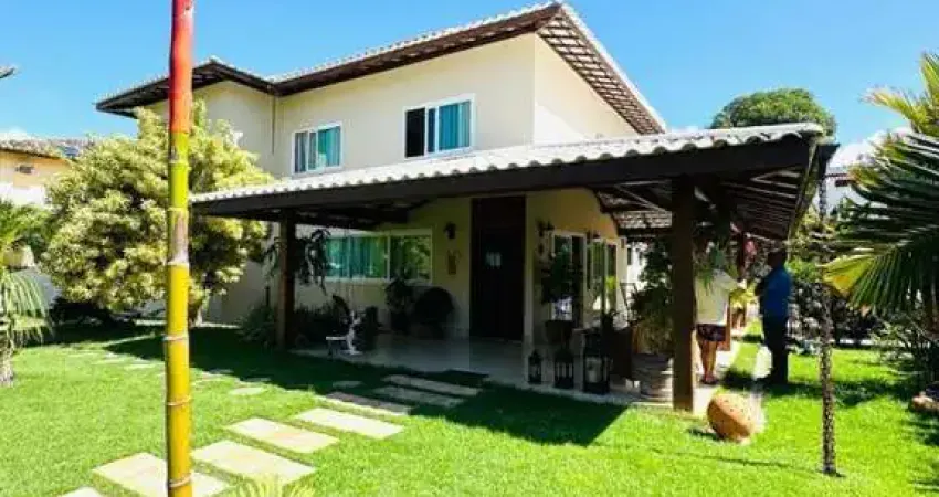 Casa em Condomínio para Venda em Lauro de Freitas, Buraquinho, 4 suítes, 5 banheiros, 3 vagas