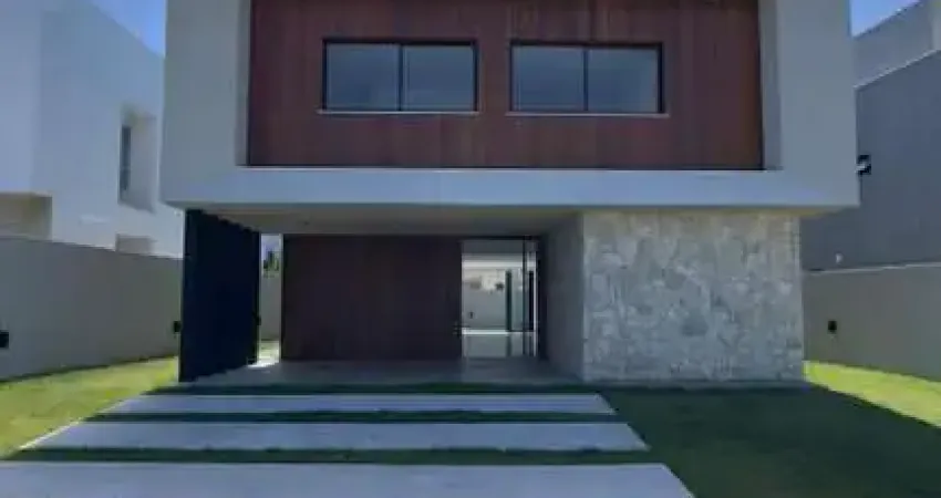 Casa em condomínio para venda em camaçari, alphaville (abrantes), 4 suítes, 5 banheiros, 2 vagas