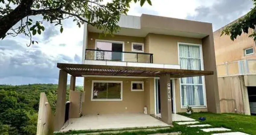 Casa em condomínio para venda em camaçari, alphaville (abrantes), 4 suítes, 5 banheiros, 4 vagas