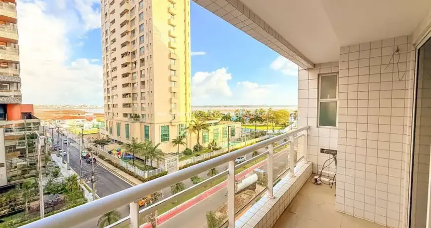 Apartamento Alto Padrão na Península para Locação – 3 Suítes, Vista Mar  - Condomínio Solar da Península