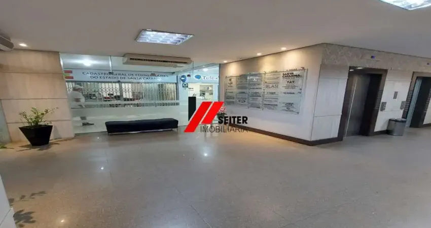 Sala comercial com 1 sala para alugar na Rua Tenente Silveira, 225, Centro, Florianópolis