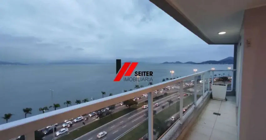 Apartamento 2 suites com vista livre para o mar 152 m2 sobre a beira mar de florianopolis
