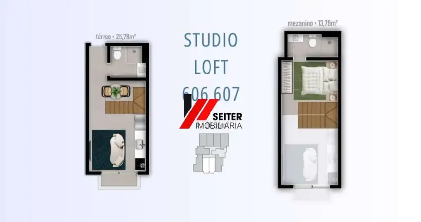 Apartamento com 1 quarto à venda na Travessa Antenor Cardoso da Silva, 39, Trindade, Florianópolis