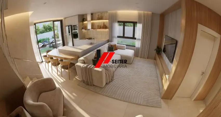 Casa de Luxo à Venda em Cachoeira do Bom Jesus, Florianópolis  3 Suítes  144m²  Localização Privilegiada