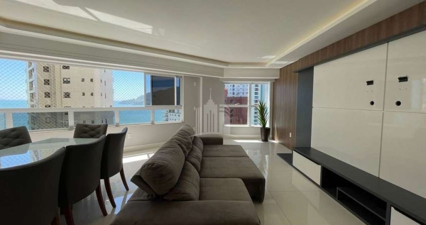 Apartamento quadra mar com vista! 3 súites e 4 vagas de garagem no Centro de Balneário Camboriú