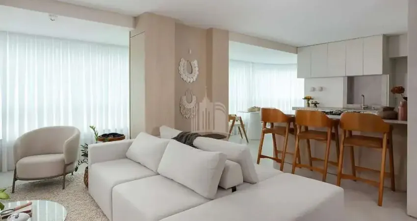 Apartamento com 2 suítes no Ed. Porto Iguaçu, mobiliado e decorado e 1 vaga de garagem no Pioneiros em BC.