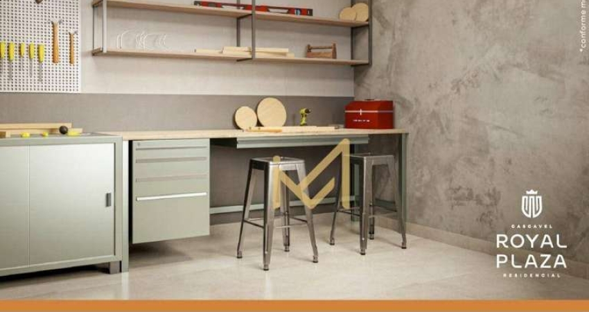 Apartamento com 3 dormitórios à venda, 66 m² por R$ 508.953,23 - Cancelli - Cascavel/PR