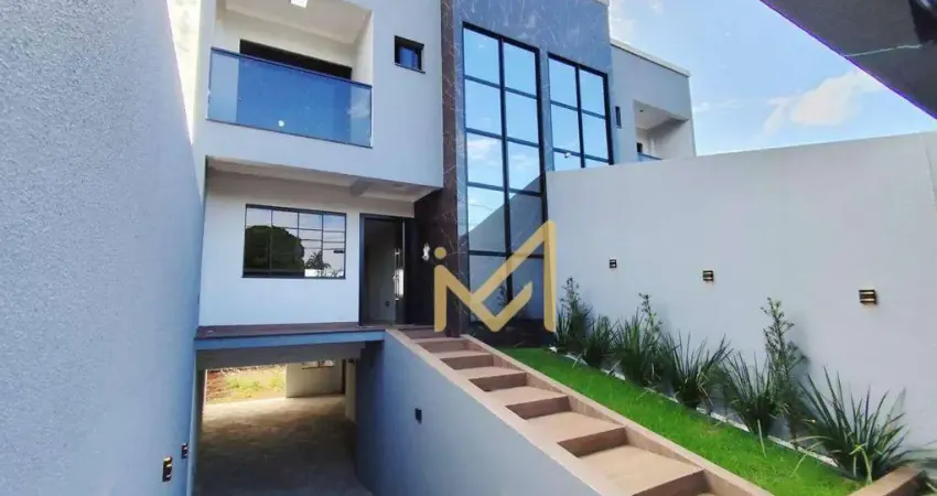 Sobrado com 3 dormitórios à venda, 200 m² por R$ 1.250.000,00 - Parque São Paulo - Cascavel/PR