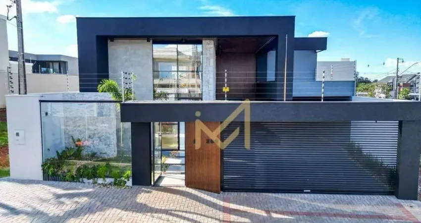 Casa com 4 suítes à venda, 237 m² por r$ 2.390.000 - tropical ii - cascavel/pr