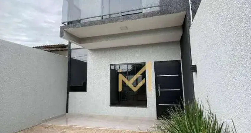 SOBRADO NO POSITANO: 3 quartos + 2 vagas de garagem  e sobra de terreno no Positano em Cascavel