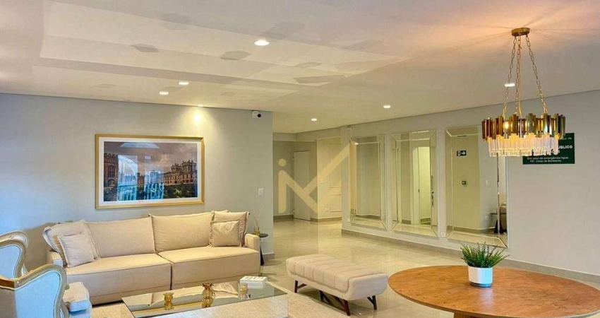 Apartamento 1 Quadra da Av. Brasil CENTRO - 1 suite + 2 quartos Semi Molbiliado