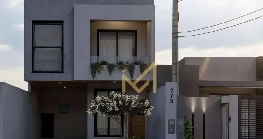 Sobrado com 3 dormitórios à venda, 143 m² por R$ 790.000,00 - Piovesan - Cascavel/PR