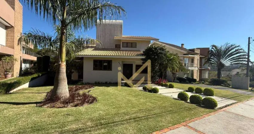 Sobrado com 4 dormitórios à venda, 400 m² por r$ 3.500.000,00 - região do lago 2 - cascavel/pr