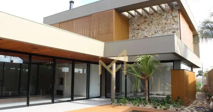 Sobrado com 4 suítes à venda, 471 m² por r$ 5.400.000 - condomínio residencial treviso - cascavel/pr