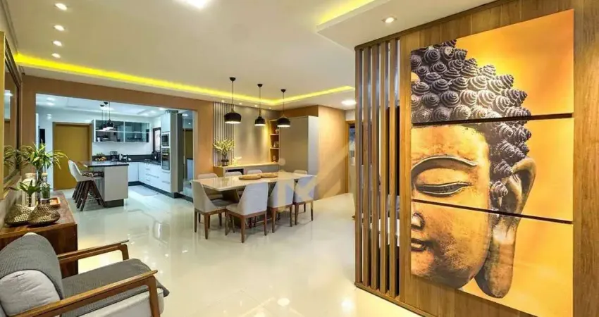 Belissimo apartamento com 1 suíte + 2 dormitórios à venda, 184 m² por r$ - centro - cascavel/pr