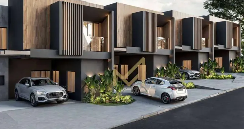 Sobrado no bairro maria luiza - 2 quartos + 1 suite c/ closet  + sistema solar + cozinha planejada